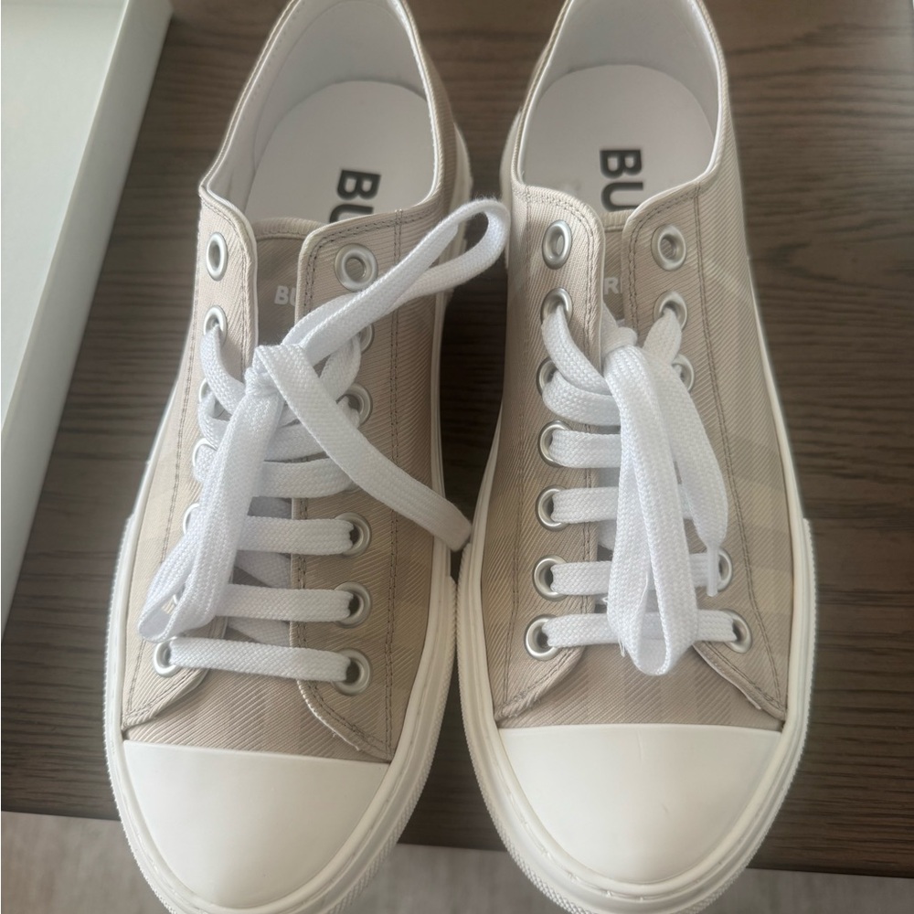 Burberry Women’s Check Sneakers